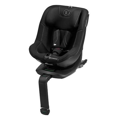 Siège auto rotatif i-size avec sécurité renforcée et inclinaison facile tissu Beige+Gris+Noir 13 - vertbaudet enfant 