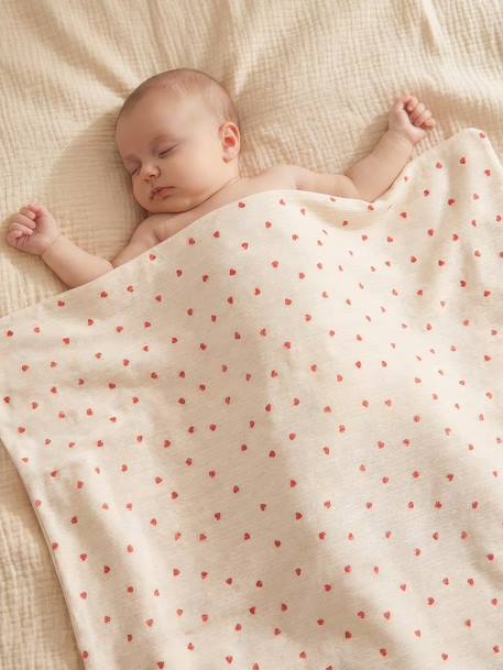 Plaid  MON CŒUR rose imprimé 6 - vertbaudet enfant 