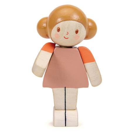 Poupées une famille - Petite fille Multicolor 1 - vertbaudet enfant 
