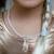 Collier en perles faon de la forêt Blanc 4 - vertbaudet enfant 