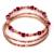 Set de 3 bracelets rubis rouge Rouge 1 - vertbaudet enfant 