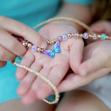 Collier d'amitié vœux de papillon bff – lot de 2 pièces Rose 3 - vertbaudet enfant 