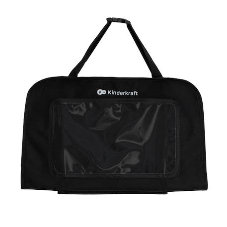 Organisateur de Voiture Kinderkraft AUTO-ORGANIZER 2 EN 1 avec 8 Poches, Support Tablette et Protection de Siège Noir 4 - vertbaudet enfant 