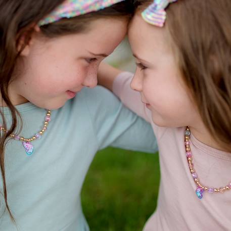 Collier d'amitié vœux de papillon bff – lot de 2 pièces Rose 5 - vertbaudet enfant 