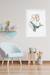 Cadre mural enfant baleine ballon Multi coloured 2 - vertbaudet enfant 