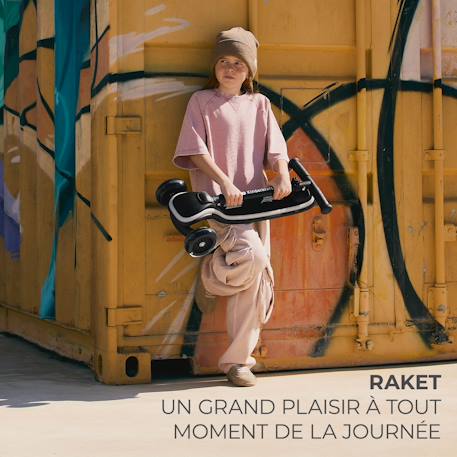 Trottinette 3 roues led pour enfant Beige+Rosa 9 - vertbaudet enfant 