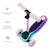 Trottinette 3 roues led pour enfant Beige+Rosa 11 - vertbaudet enfant 