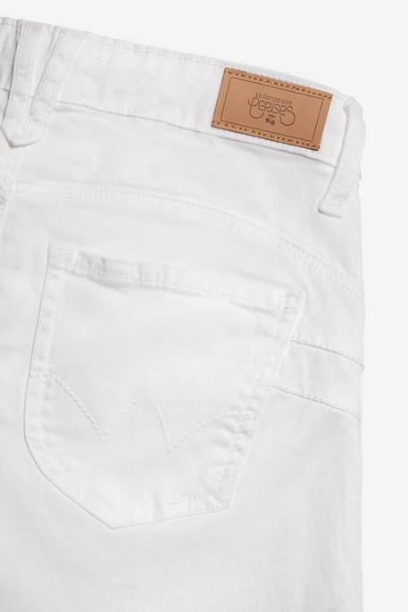 Jeans droite pulp slim, longueur 34 White 2 - vertbaudet enfant 