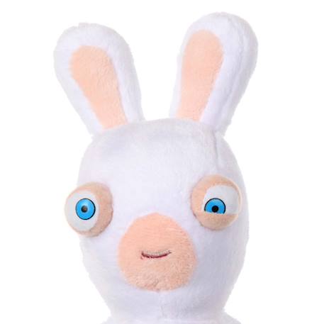 Peluche lapins crétins bouche fermée - 18 cm Blanc 2 - vertbaudet enfant 