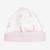 Bonnet de naissance sophie la girafe® Blanc et rose 1 - vertbaudet enfant 