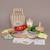 Jouet en bois - dinette - burger meal Beige 2 - vertbaudet enfant 