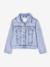 Veste jean fille personnalisable bleu clair+bleu moyen 2 - vertbaudet enfant 