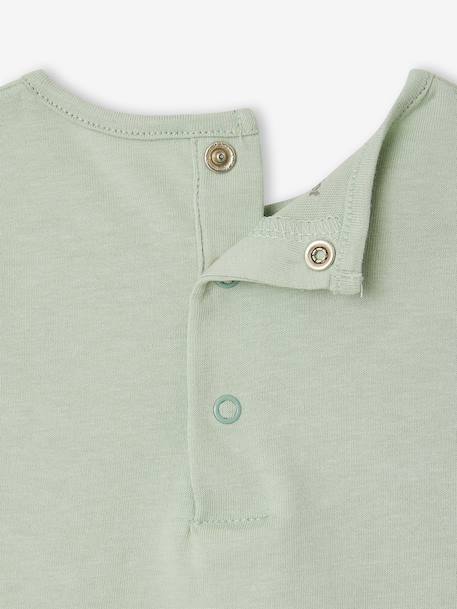 Lot de 3 t-shirts bébé fille manches longues écru+rayé rouge 8 - vertbaudet enfant 