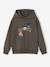 Sweat à capuche garçon Brawl Stars gris souris 1 - vertbaudet enfant 