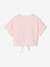 T-shirt manches courtes sport rose pâle 2 - vertbaudet enfant 