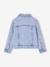 Veste jean fille personnalisable bleu clair+bleu moyen 3 - vertbaudet enfant 