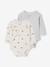 Lot 2 bodies bébé manches longues en coton bio bleu ciel 1 - vertbaudet enfant 