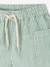 Short bébé garçon rayé rayé vert 3 - vertbaudet enfant 