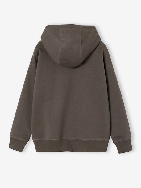 Sweat à capuche garçon Brawl Stars gris souris 2 - vertbaudet enfant 