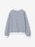 Sweat coupe large marine+marron+vanille 3 - vertbaudet enfant 
