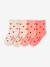 Lot 4 chaussettes fille cœur corail 1 - vertbaudet enfant 