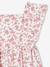 Robe fille manches papillon corail+écru 6 - vertbaudet enfant 