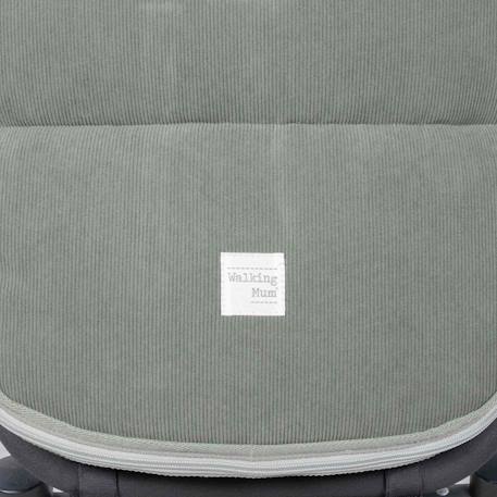 Chancelière poussette hiver gala Bordeaux+Vert 11 - vertbaudet enfant 