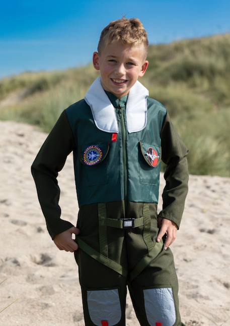Déguisement parachutiste - parajumper Vert+Vert kaki 4 - vertbaudet enfant 