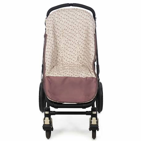 Chancelière poussette hiver gala Bordeaux+Vert 3 - vertbaudet enfant 