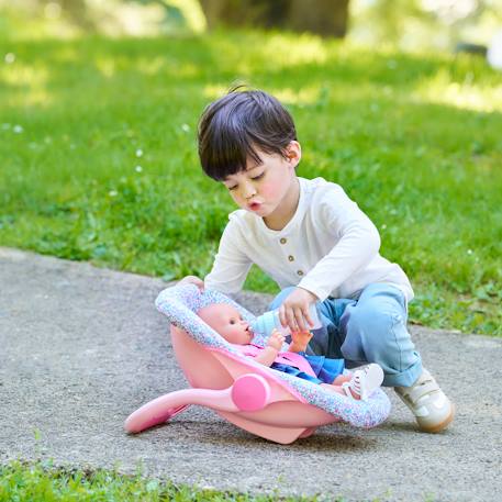 Porte-poupon floral pour poupon de 36 et 42 cm Multicolore 4 - vertbaudet enfant 