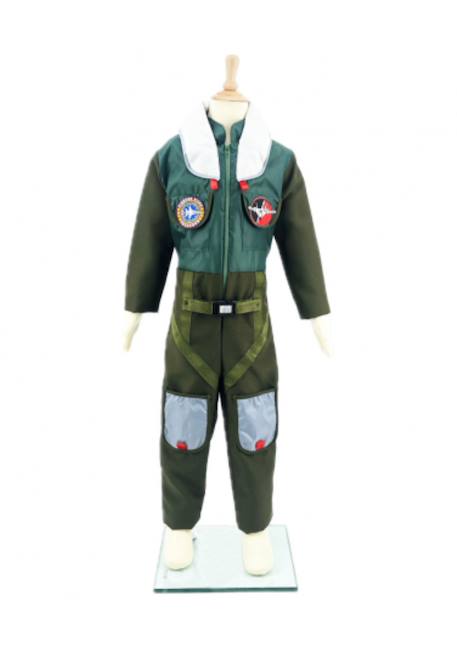 Déguisement parachutiste - parajumper Vert+Vert kaki 1 - vertbaudet enfant 