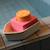 Jouet de bain bébé bateau en caoutchouc orange Orange, rose, écru 2 - vertbaudet enfant 