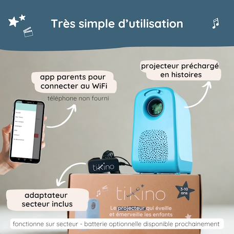 Projecteur d'histoires immersif pour enfants – Cinéma à la maison dès 3 ans Bleu 6 - vertbaudet enfant 