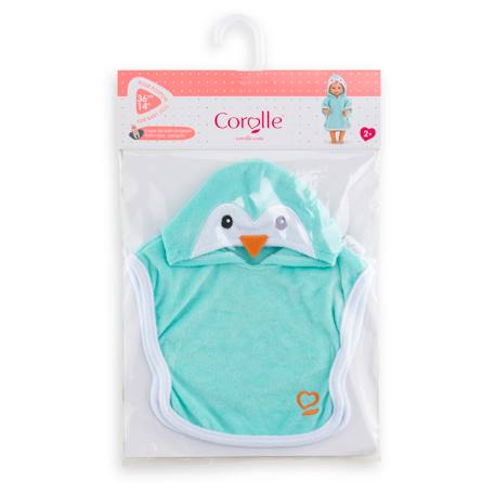 Cape de bain pingouin pour poupon 36 cm Multicolore 4 - vertbaudet enfant 