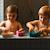 Jouet de bain bébé bateau en caoutchouc orange Orange, rose, écru 4 - vertbaudet enfant 