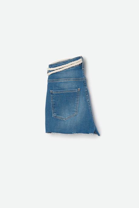 Short en jeans tiki Blue 3 - vertbaudet enfant 