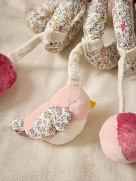 Spirale d'activités en velours et tissu liberty Liberty godington park 2 - vertbaudet enfant 