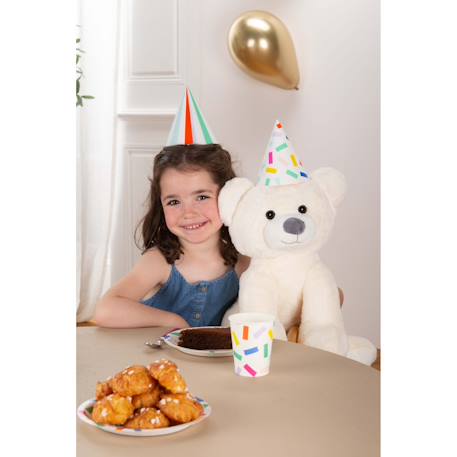 Peluche - ours floppy, beige 40 cm Beige 3 - vertbaudet enfant 