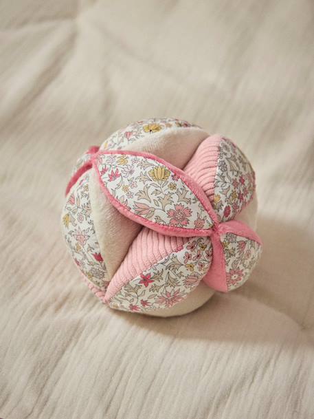Balle d'éveil en velours et tissu liberty Liberty godington park 1 - vertbaudet enfant 