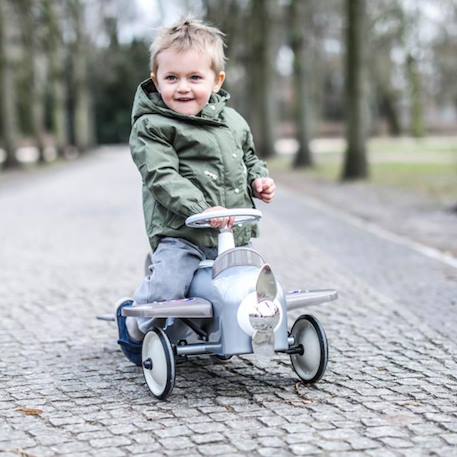 Porteur avion Gris, blanc, marron 5 - vertbaudet enfant 