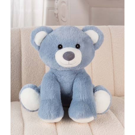 Peluche - ours floppy, bleu 40 cm Bleu 4 - vertbaudet enfant 