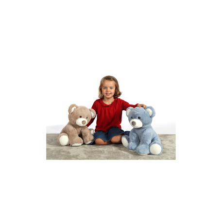Peluche - ours floppy, bleu 40 cm Bleu 3 - vertbaudet enfant 