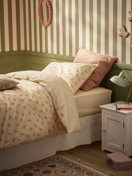 Taie d'oreiller percale de coton 'anna' Nude 3 - vertbaudet enfant 