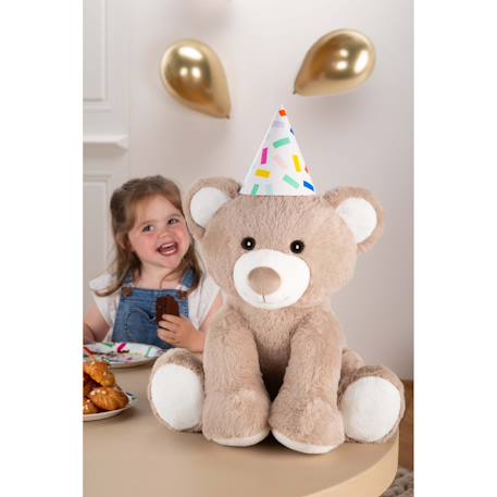 Peluche - ours floppy, marron 40 cm Marron 5 - vertbaudet enfant 