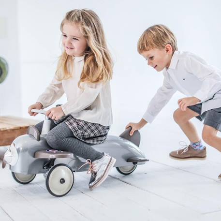 Porteur avion Gris, blanc, marron 6 - vertbaudet enfant 