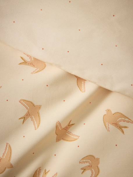 Housse de couette percale de coton 'anna' Nude 2 - vertbaudet enfant 