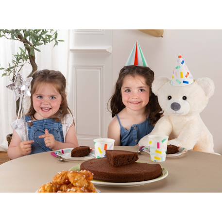 Peluche - ours floppy, beige 40 cm Beige 4 - vertbaudet enfant 