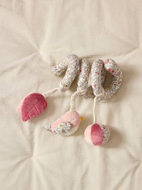 Spirale d'activités en velours et tissu liberty Liberty godington park 1 - vertbaudet enfant 