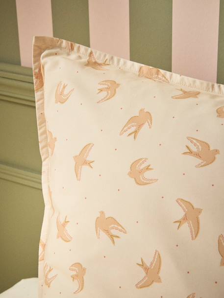 Taie d'oreiller percale de coton 'anna' Nude 2 - vertbaudet enfant 