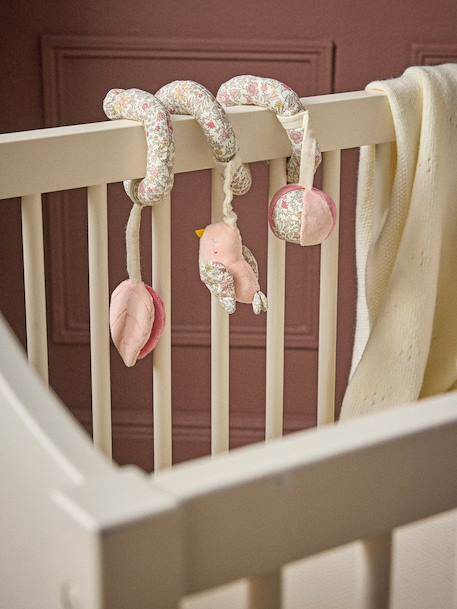 Spirale d'activités en velours et tissu liberty Liberty godington park 3 - vertbaudet enfant 